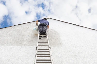 Peinture extérieure à Puchay — façades et ravalement